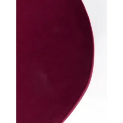Sitzbänke-KARE Design Hocker Cherry Bordeaux Brass O35Cm