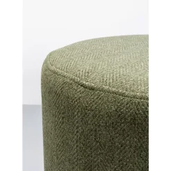 Sitzbänke-KARE Design Hocker Cherry Lina Grun Brass O35Cm