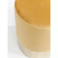 Sitzbänke-KARE Design Hocker Cherry Orange Brass O35Cm