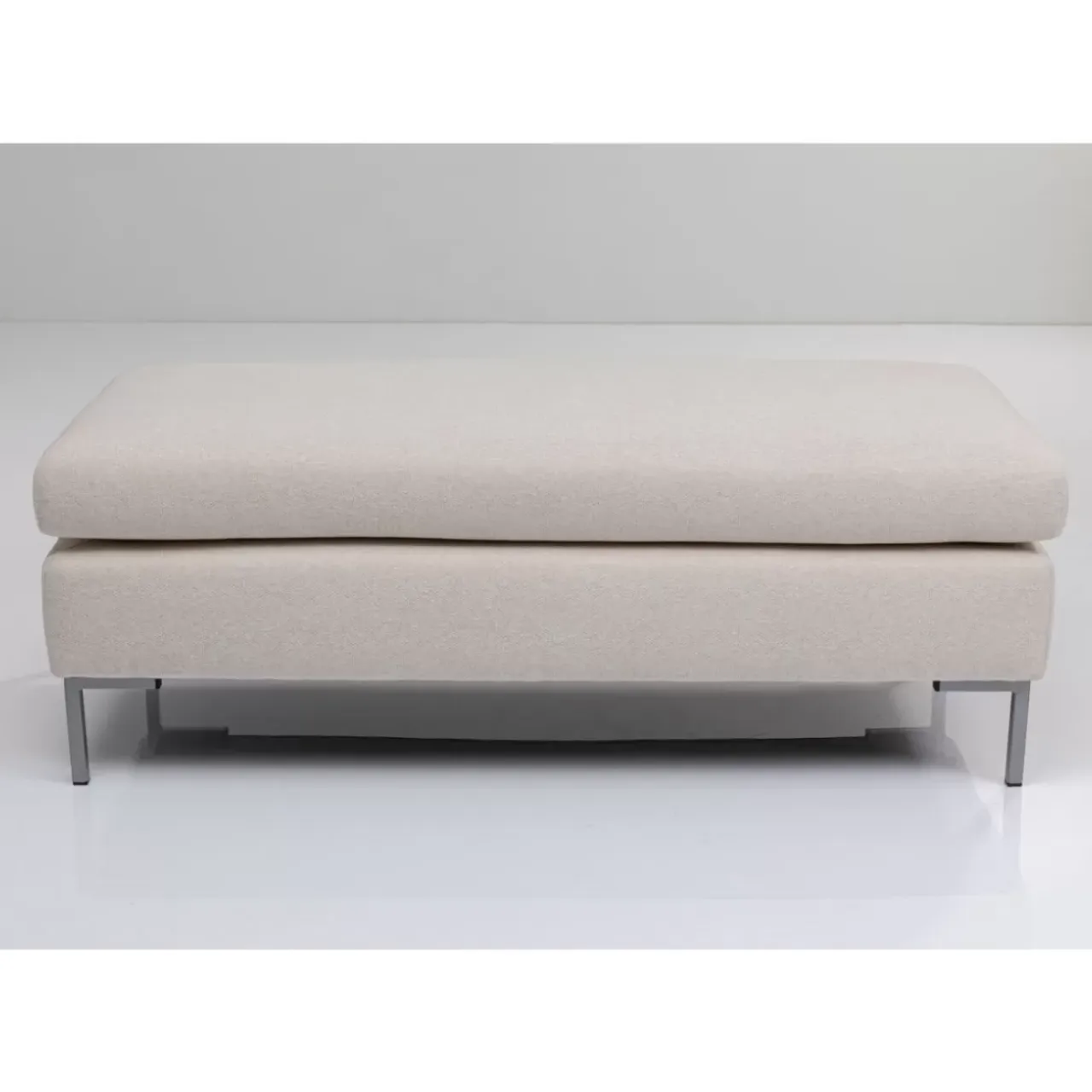 Sitzbänke-KARE Design Hocker Gianni Creme