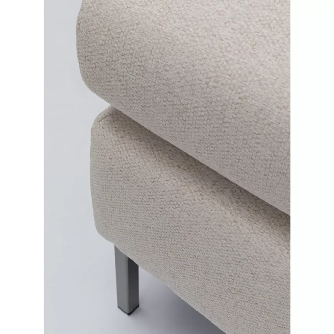 Sitzbänke-KARE Design Hocker Gianni Creme