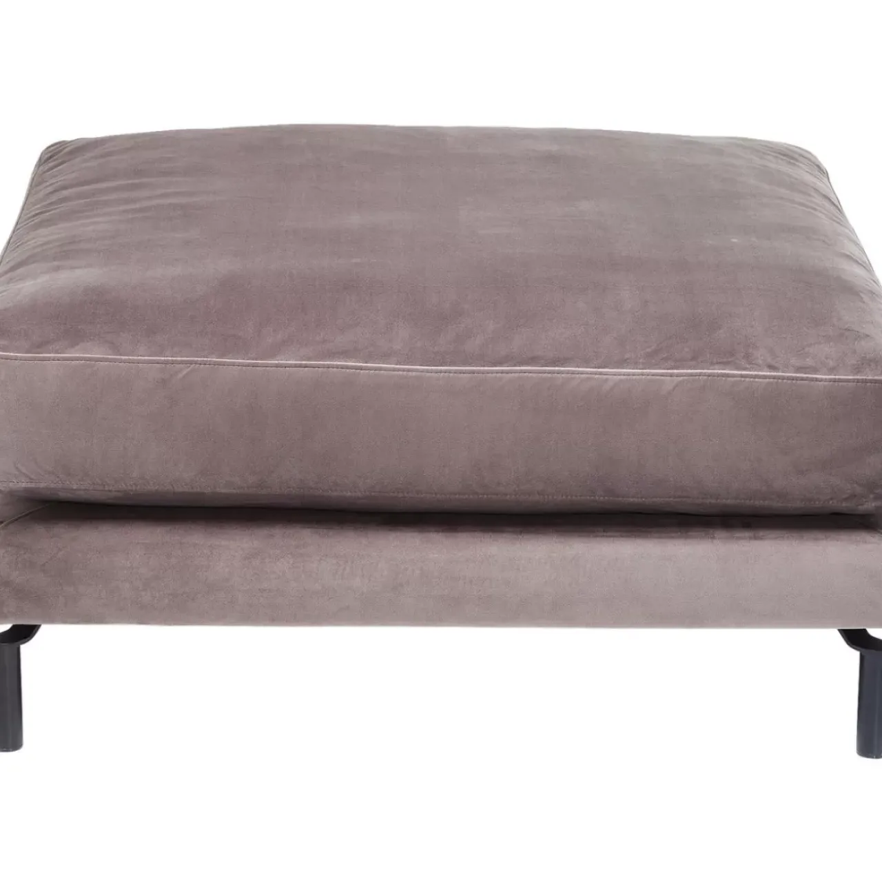 Sitzbänke-KARE Design Hocker Lullaby Taupe