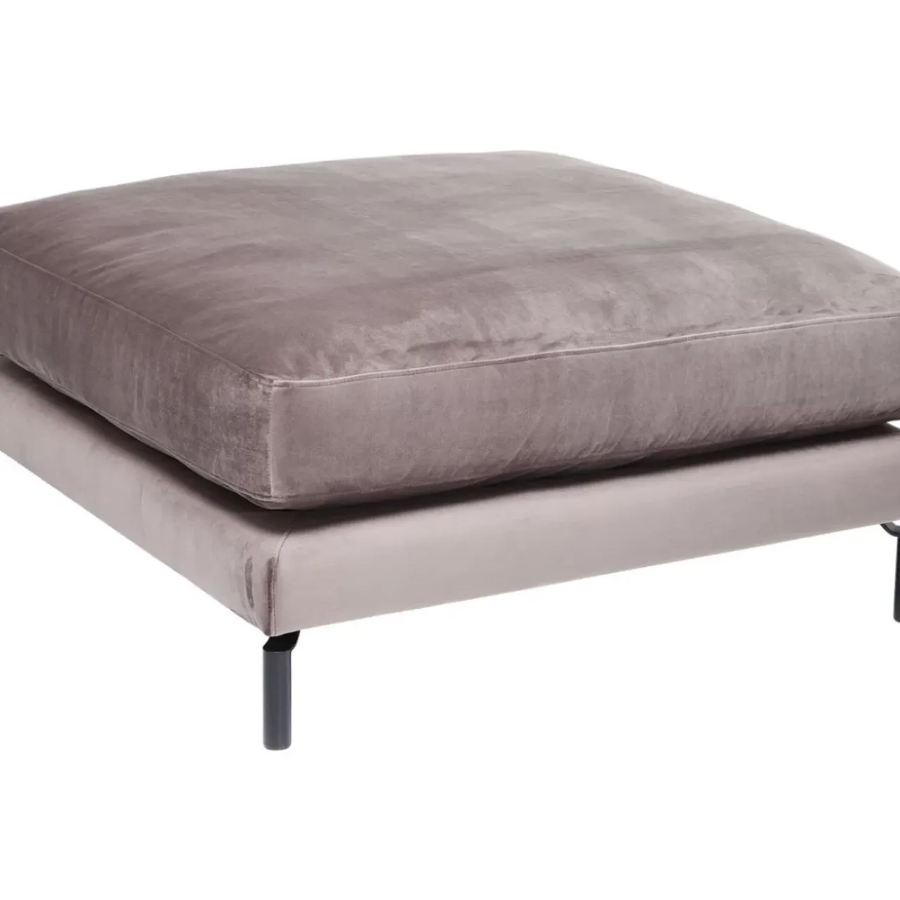 Sitzbänke-KARE Design Hocker Lullaby Taupe