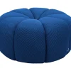 Sitzbänke-KARE Design Hocker Peppo Lounge Blau O80Cm