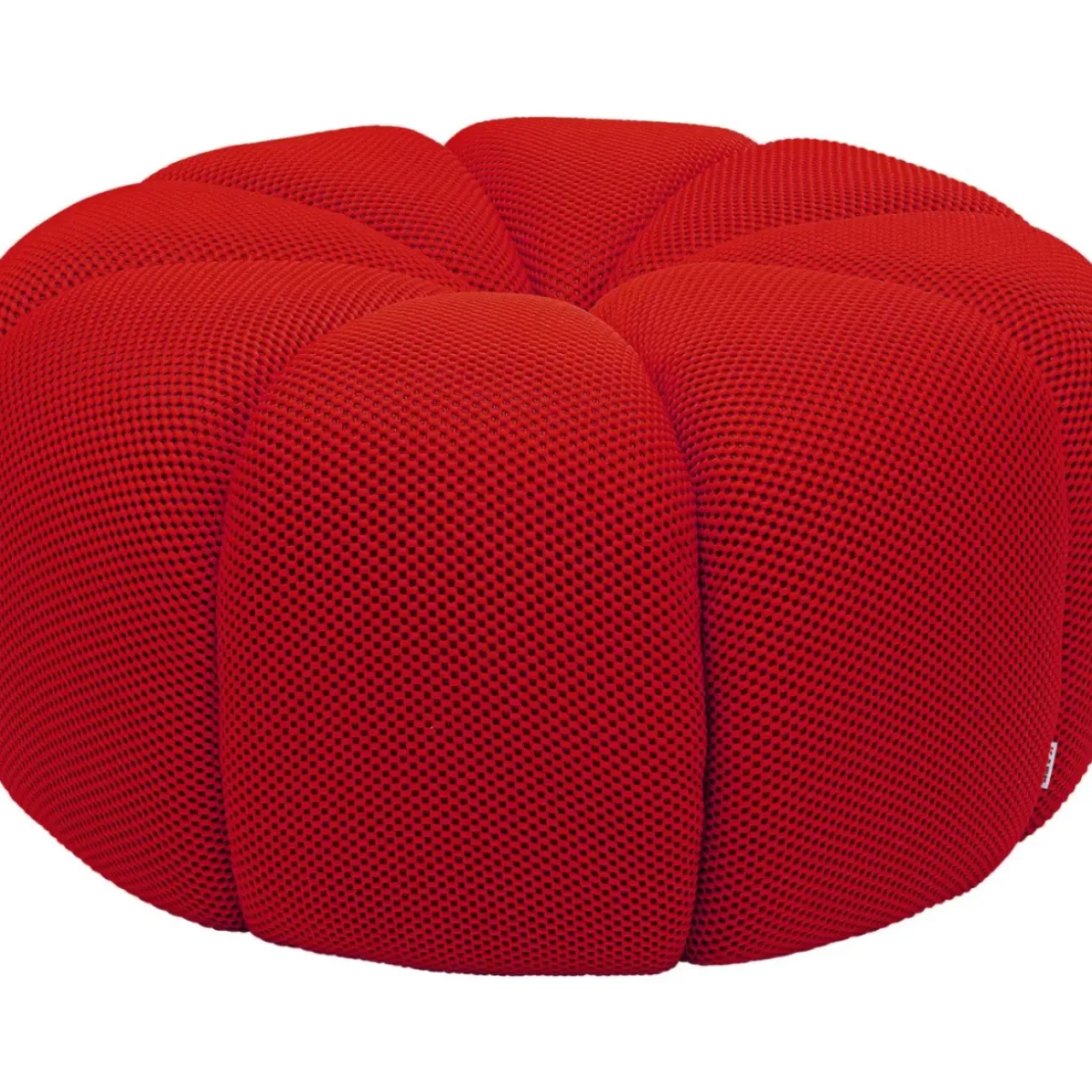 Sitzbänke-KARE Design Hocker Peppo Lounge Rot O80Cm
