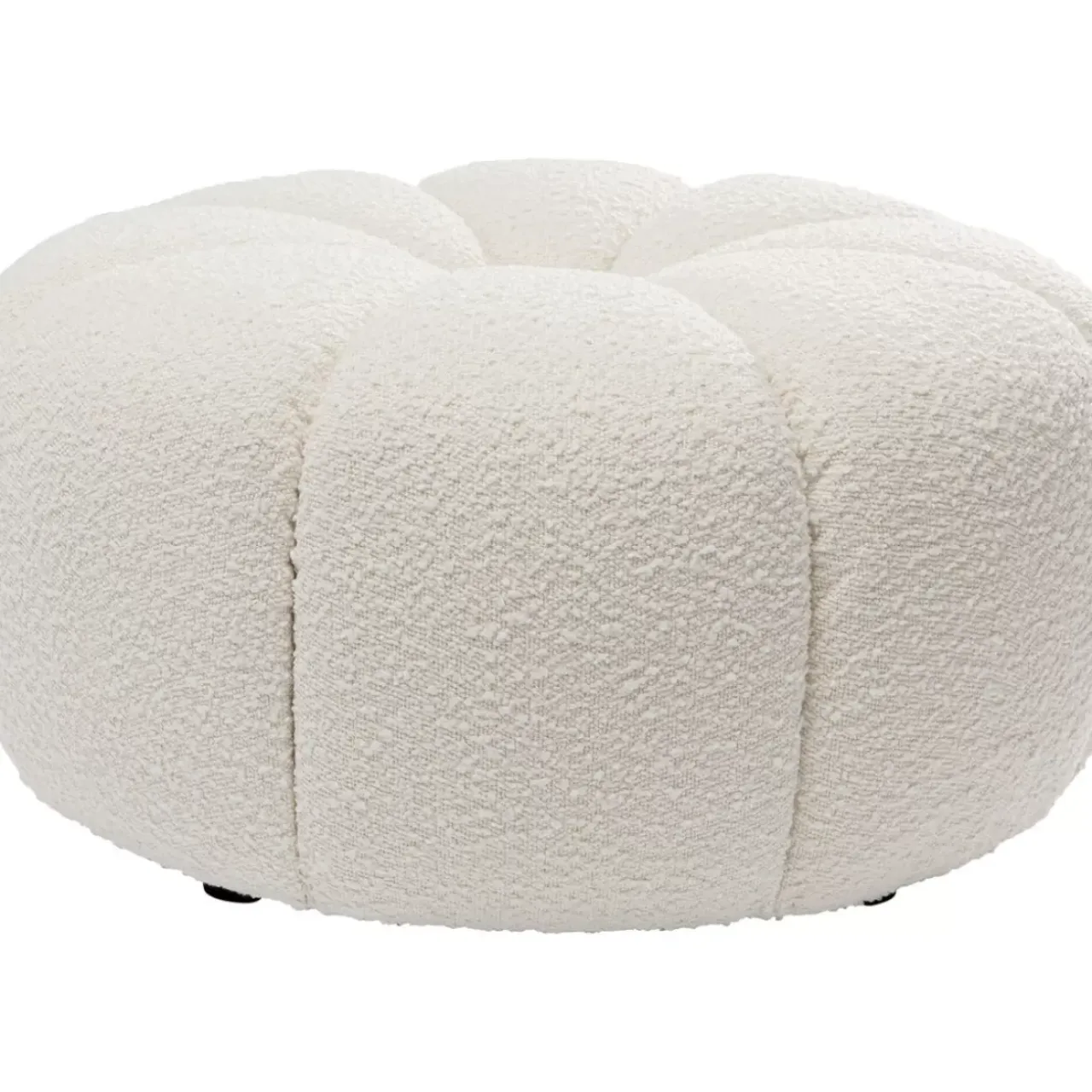 Sitzbänke-KARE Design Hocker Peppo Lounge Weis O76Cm