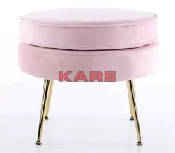 Sitzbänke-KARE Design Hocker Water Lily Rosa