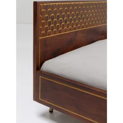Betten-KARE Design Holzbett Muskat 160X200