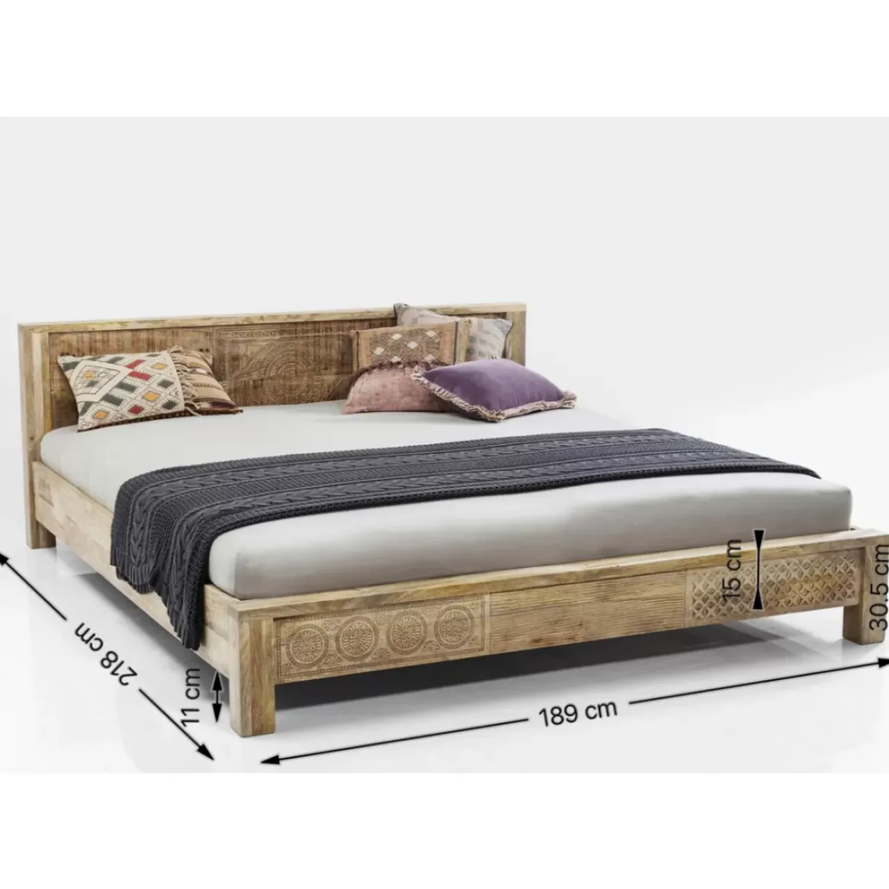 Betten-KARE Design Holzbett Puro 180X200Cm