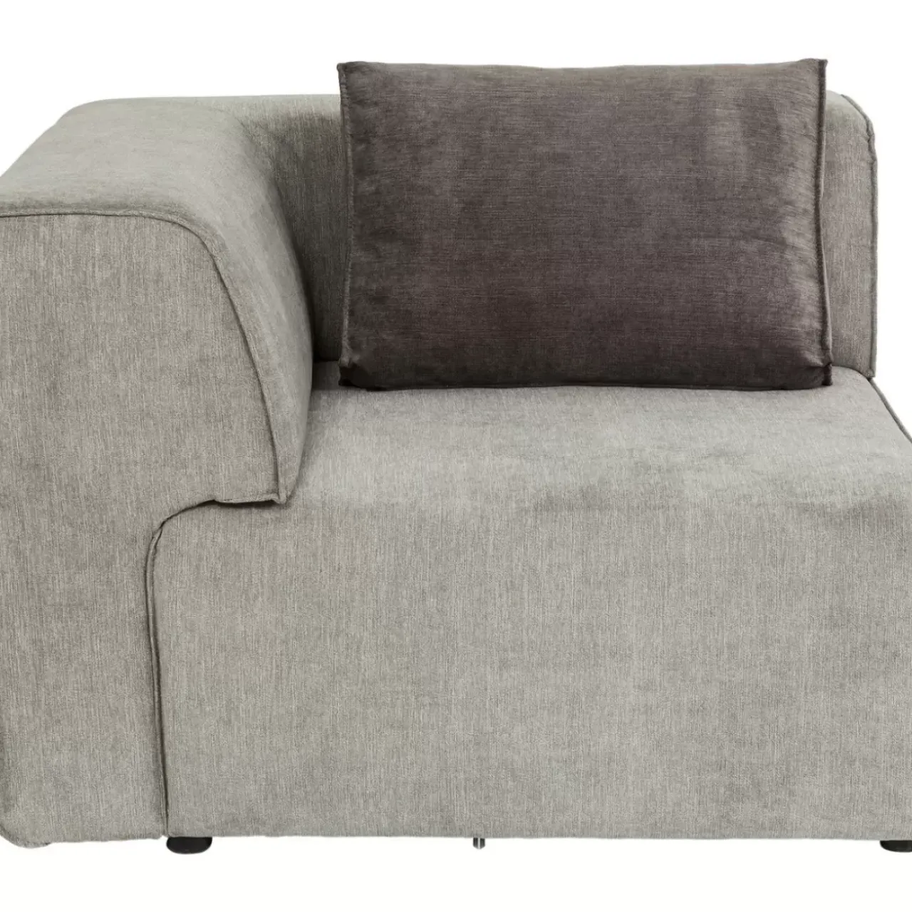 Sofas & Couches-KARE Design Infinity Ecke 100 Elements Grau Links