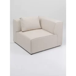Sofas & Couches-KARE Design Infinity Ecke 100Cm Elements Creme Rechts
