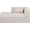 Sofas & Couches-KARE Design Infinity Ottomane Elements Creme Links 182Cm