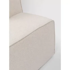Sofas & Couches-KARE Design Infinity Ottomane Elements Creme Links 182Cm