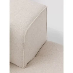 Sofas & Couches-KARE Design Infinity Ottomane Elements Creme Links 182Cm