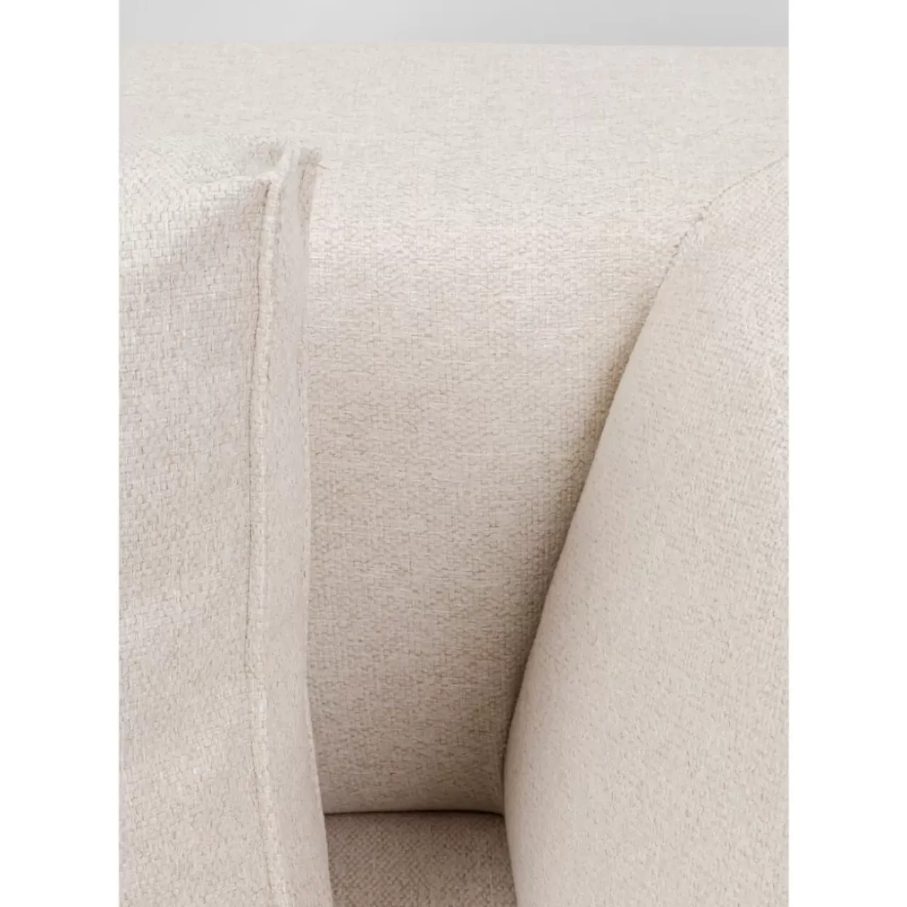 Sofas & Couches-KARE Design Infinity Ottomane Elements Creme Links 182Cm