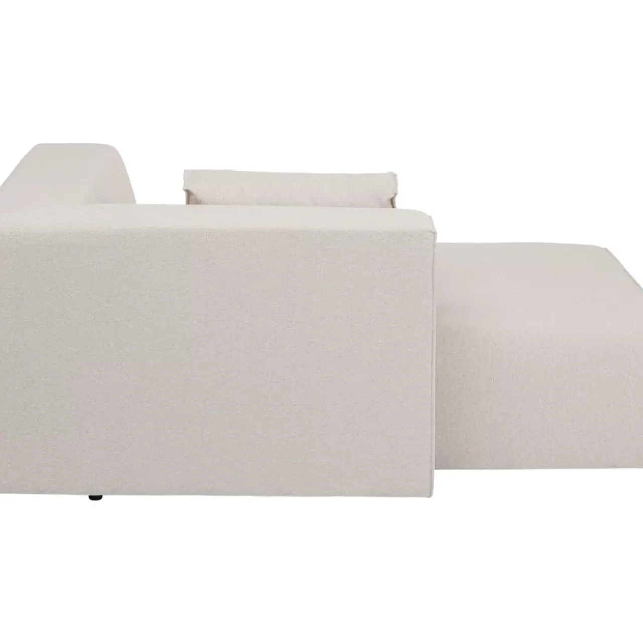 Sofas & Couches-KARE Design Infinity Ottomane Elements Creme Links 182Cm