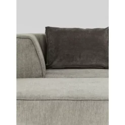 Sofas & Couches-KARE Design Infinity Ottomane Elements Grau Links