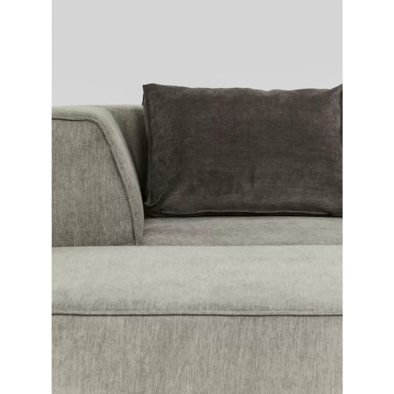 Sofas & Couches-KARE Design Infinity Ottomane Elements Grau Links