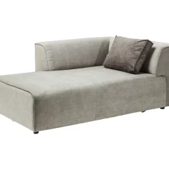 Sofas & Couches-KARE Design Infinity Ottomane Elements Grau Links