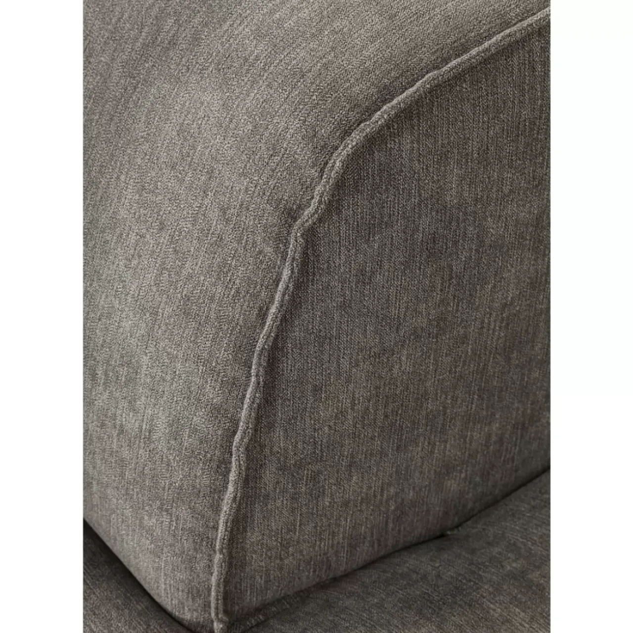 Sofas & Couches-KARE Design Infinity Ottomane Semi Elements Grau Links