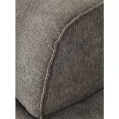 Sofas & Couches-KARE Design Infinity Ottomane Semi Elements Grau Rechts