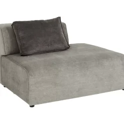 Sofas & Couches-KARE Design Infinity Ottomane Semi Elements Grau Rechts