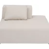 Sofas & Couches-KARE Design Infinity Ottomane Semi Elements Creme Rechts 120Cm