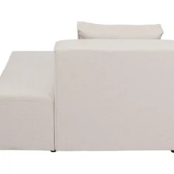 Sofas & Couches-KARE Design Infinity Ottomane Semi Elements Creme Rechts 120Cm