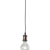 Leuchtobjekte-KARE Design Kabelfassung Minimalist Kupfer