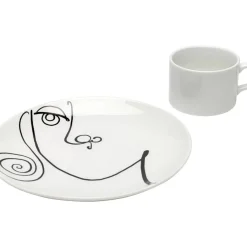 Geschirr & Tischaccessoires-KARE Design Kaffeetasse Viso Donna (2/Tlg.)