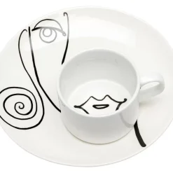Geschirr & Tischaccessoires-KARE Design Kaffeetasse Viso Donna (2/Tlg.)