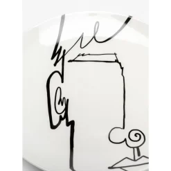 Geschirr & Tischaccessoires-KARE Design Kaffeetasse Viso Uomo (2/Tlg.)