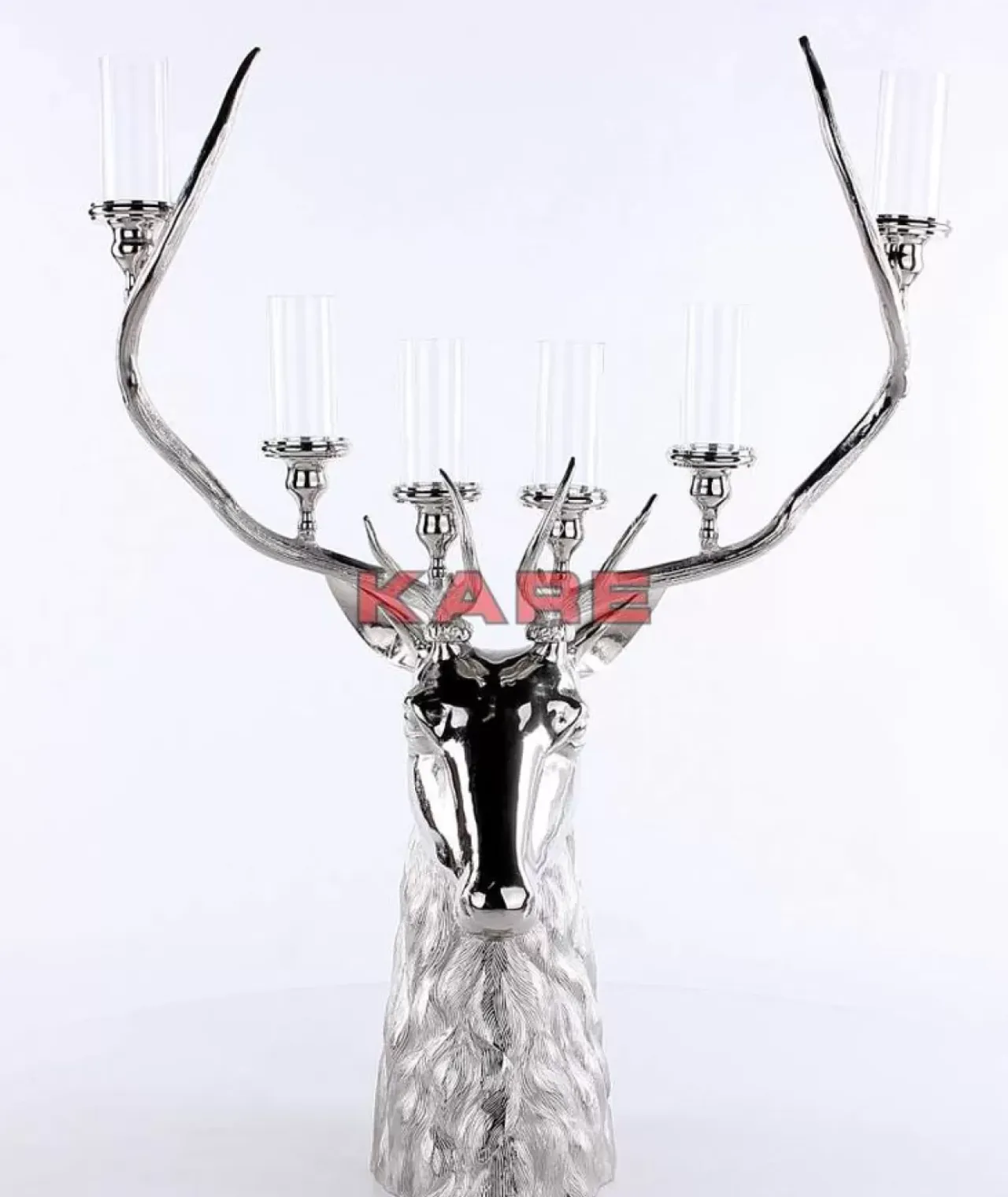 Kerzenständer & Laternen-KARE Design Kerzenleuchter Reindeer