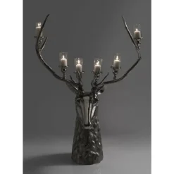 Kerzenständer & Laternen-KARE Design Kerzenleuchter Reindeer