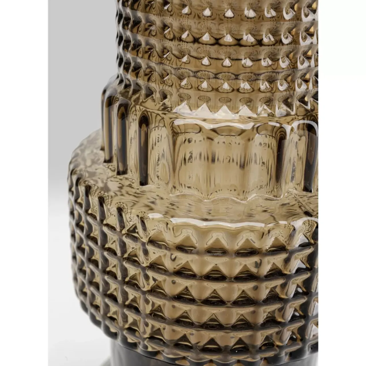 Kerzenständer & Laternen-KARE Design Kerzenständer Marvelous Duo Lila Grau 49