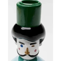 Kerzenständer & Laternen-KARE Design Kerzenständer Monsieur Mustache 16Cm