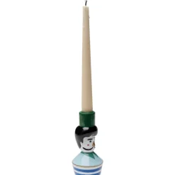 Kerzenständer & Laternen-KARE Design Kerzenständer Monsieur Mustache 16Cm