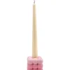 Kerzenständer & Laternen-KARE Design Kerzenständer Palle Pink 6Cm