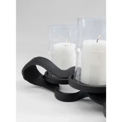 Kerzenständer & Laternen-KARE Design Kerzenständer Shake 62Cm