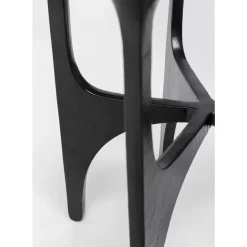 Kerzenständer & Laternen-KARE Design Kerzenständer Stacky Schwarz 31Cm