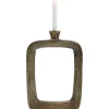 Kerzenständer & Laternen-KARE Design Kerzenständer Tanu Brass 40Cm