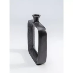 Kerzenständer & Laternen-KARE Design Kerzenständer Tanu Schwarz 30Cm