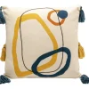 Kissen-KARE Design Kissen Art Circles 50X50Cm