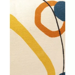 Kissen-KARE Design Kissen Art Circles 50X50Cm