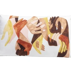 Kissen-KARE Design Kissen Artistic Hands 50X30Cm