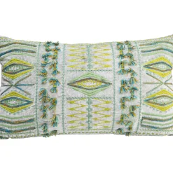 Kissen-KARE Design Kissen Desna Patchwork Grun 60X35Cm
