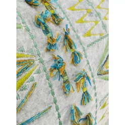 Kissen-KARE Design Kissen Desna Patchwork Grun 60X35Cm