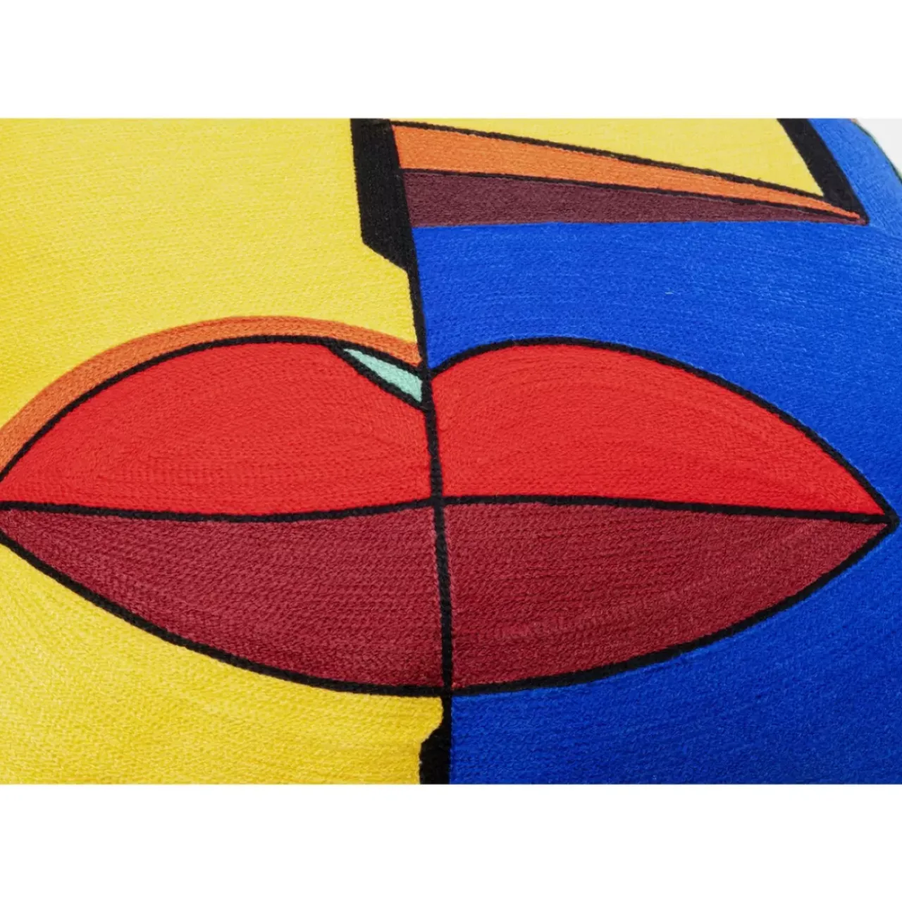 Kissen-KARE Design Kissen Faccia Arte Colore Right 50X50Cm