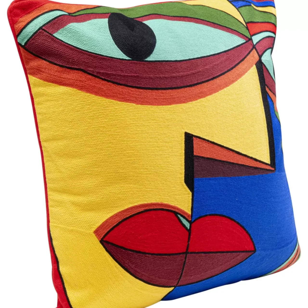Kissen-KARE Design Kissen Faccia Arte Colore Right 50X50Cm