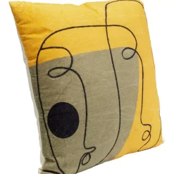 Kissen-KARE Design Kissen Face Art 50X50Cm